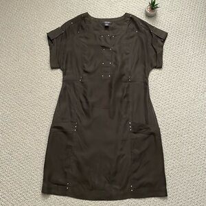 Kenneth Cole reaction shift dress silk